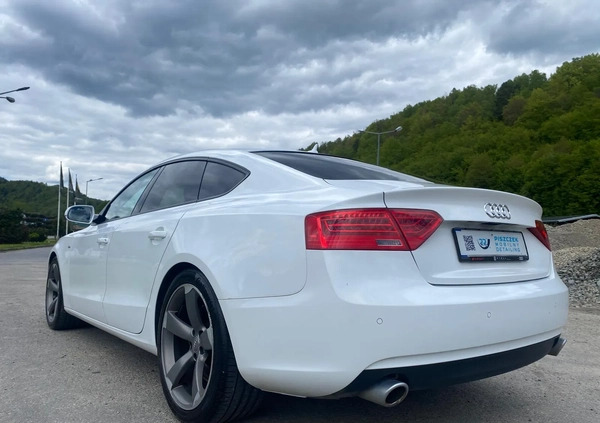 Audi A5 cena 67000 przebieg: 324000, rok produkcji 2012 z Nowogród małe 137